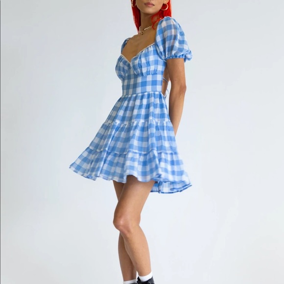 Princess Polly Dresses & Skirts - Princess Polly Danny Mini Dress Blue